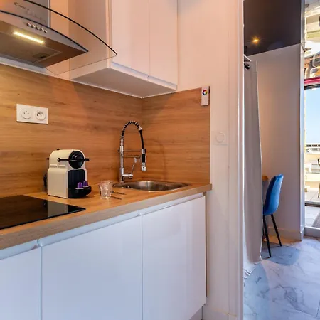 Cap Paradize - Vue - Heliopolis - Parking - Climatisation - Village Naturiste Apartament